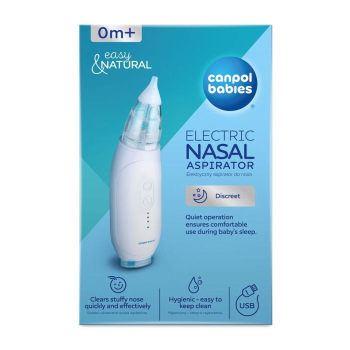 Носовой аспиратор Canpol babies электрический Easy Natural (9/319) изображение 10