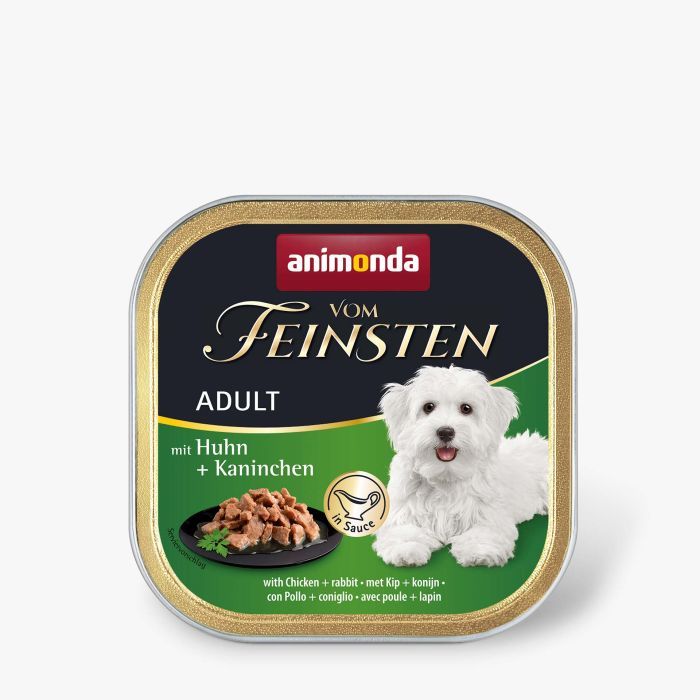 Консервы для собак Animonda Vom Feinsten Adult with Chicken + rabbit 150 г (4017721823098)