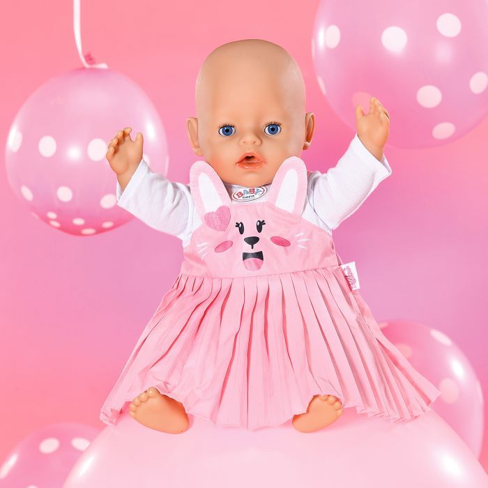 Аксессуар к кукле Zapf Одежда для куклы Baby Born - Платье с зайкой (832868) изображение 3