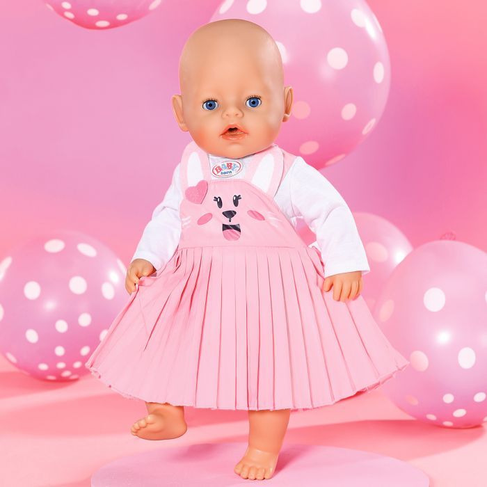 Аксессуар к кукле Zapf Одежда для куклы Baby Born - Платье с зайкой (832868) изображение 4