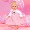 Аксессуар к кукле Zapf Одежда для куклы Baby Born - Платье с зайкой (832868) изображение 4