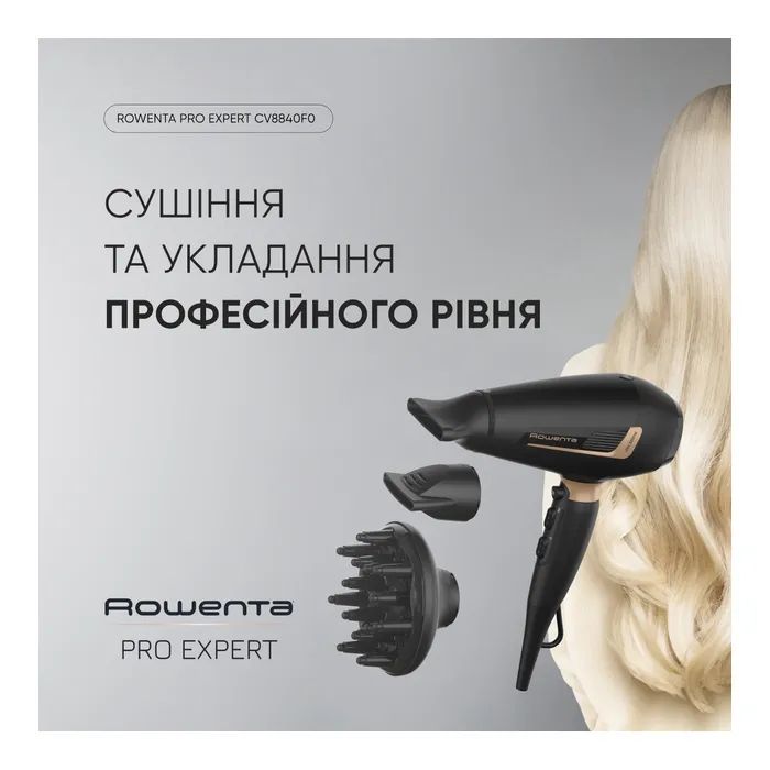 Фен Rowenta CV8840F0 зображення 5