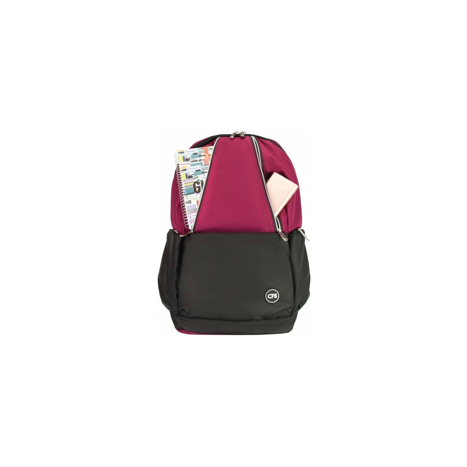 Рюкзак школьный Cool For School Красный с черным 145-175 см. (CF86747-03) изображение 3