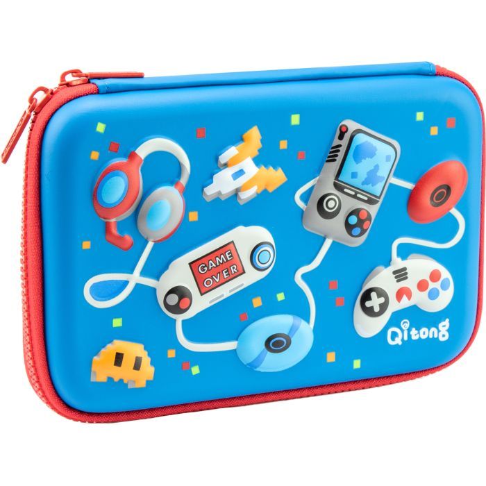 Пенал Cool For School 1 отделение Голубой (QT-5653-Blue)