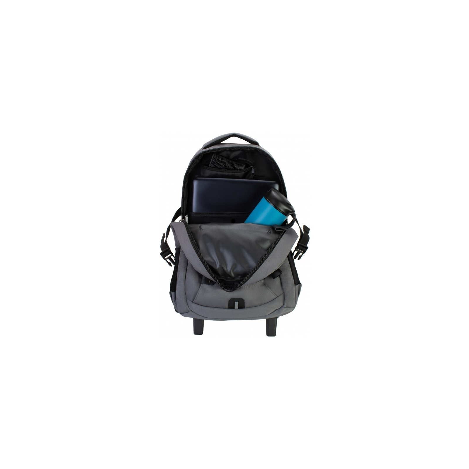 Рюкзак школьный Optima на колесиках 17'' Blue (O97513) изображение 6