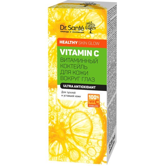 Крем для кожи вокруг глаз Dr. Sante Vitamin C Витаминный коктейль 15 мл (4823015940583) изображение 2