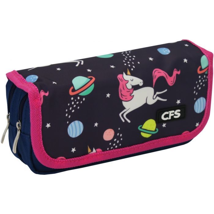 Пенал Cool For School 1 отделение Черный (CF87234)