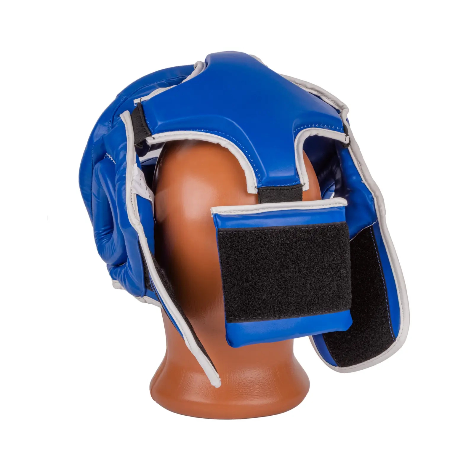 Боксерский шлем PowerPlay 3100 PU Синій XL (PP_3100_XL_Blue) изображение 3