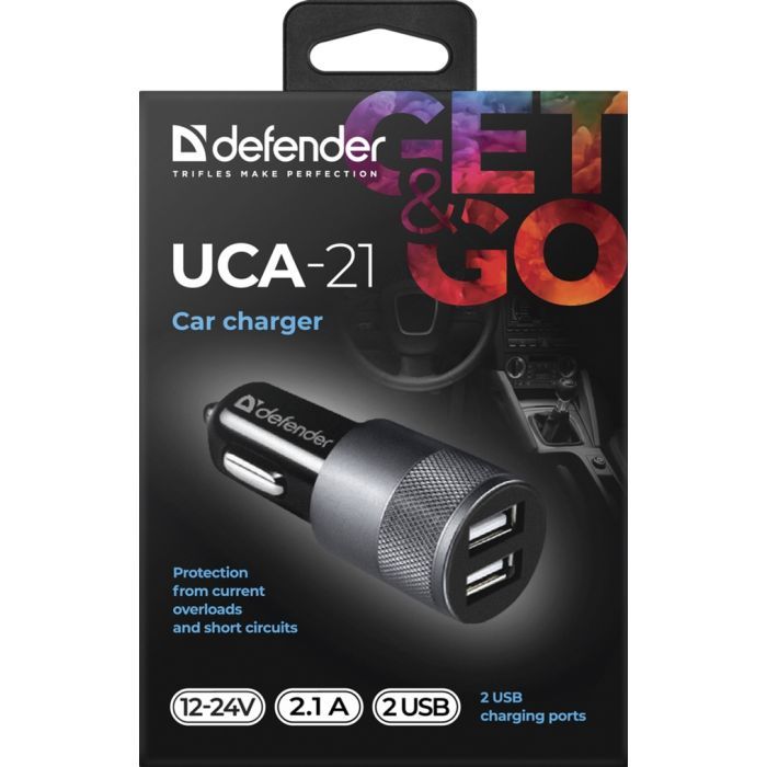 Зарядное устройство Defender 2xUSB 12W (2xUSB-A) 2.1A UCA-21 (83821) изображение 5