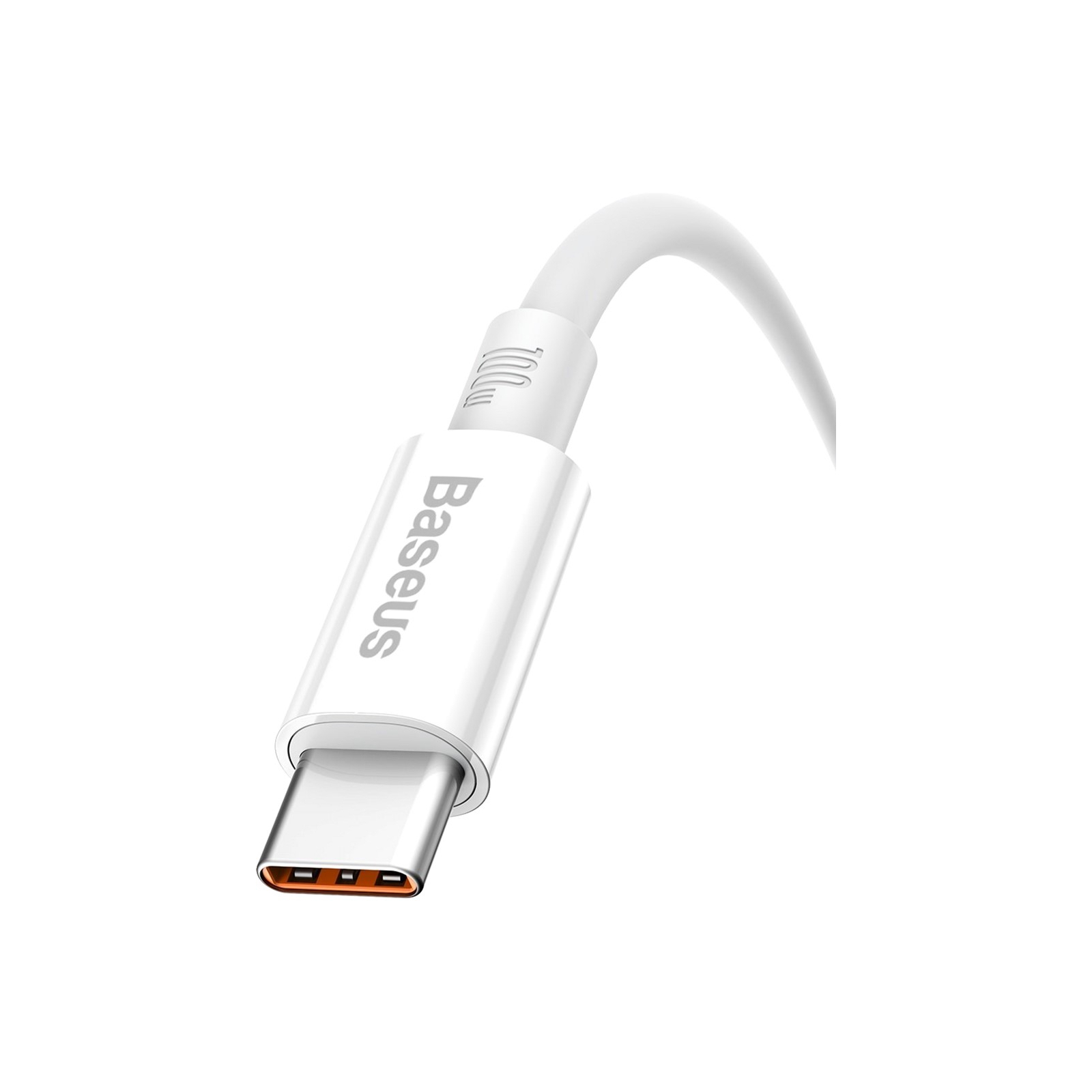 Дата кабель USB 2.0 AM to Type-C 2.0m 5A White Baseus (CAYS001402) зображення 4
