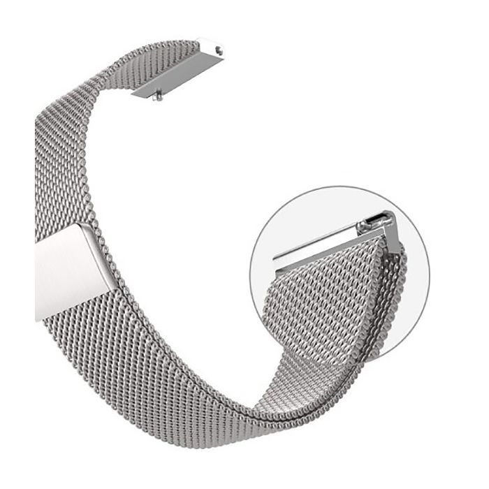 Ремінець до смарт-годинника BeCover Milanese Style для Samsung Galaxy (20mm)/Watch 5/ Watch 4.../Gear S2 Classic/Gear Sport Red Wine (707677) зображення 5