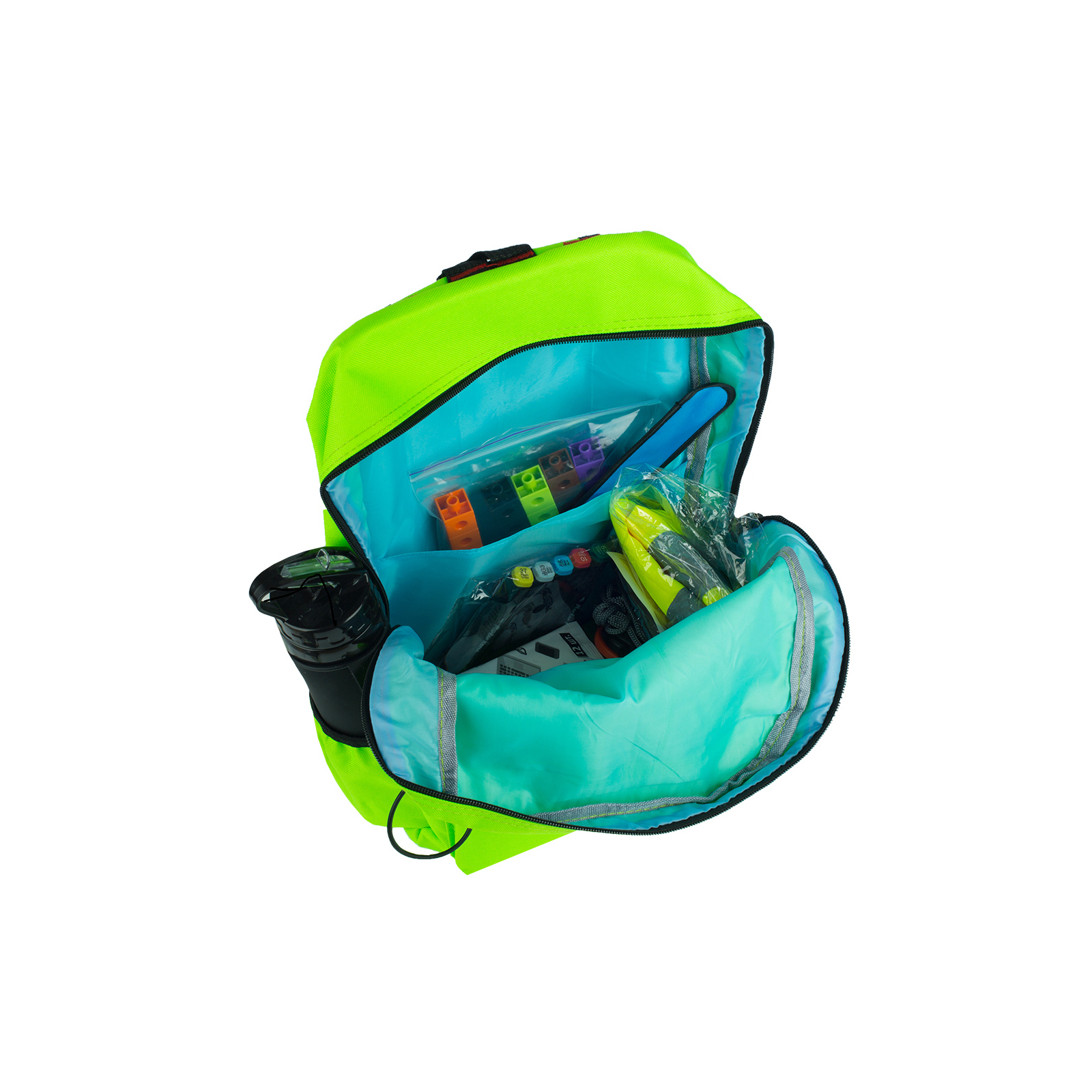 Тривожний рюкзак XoKo ChildCare для дітей та підлітків Green (XK-BKPK-BIG) зображення 3