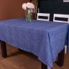 Скатерть MirSon Рогожа №209 Blue Binding 100x130 см (2200006723257)