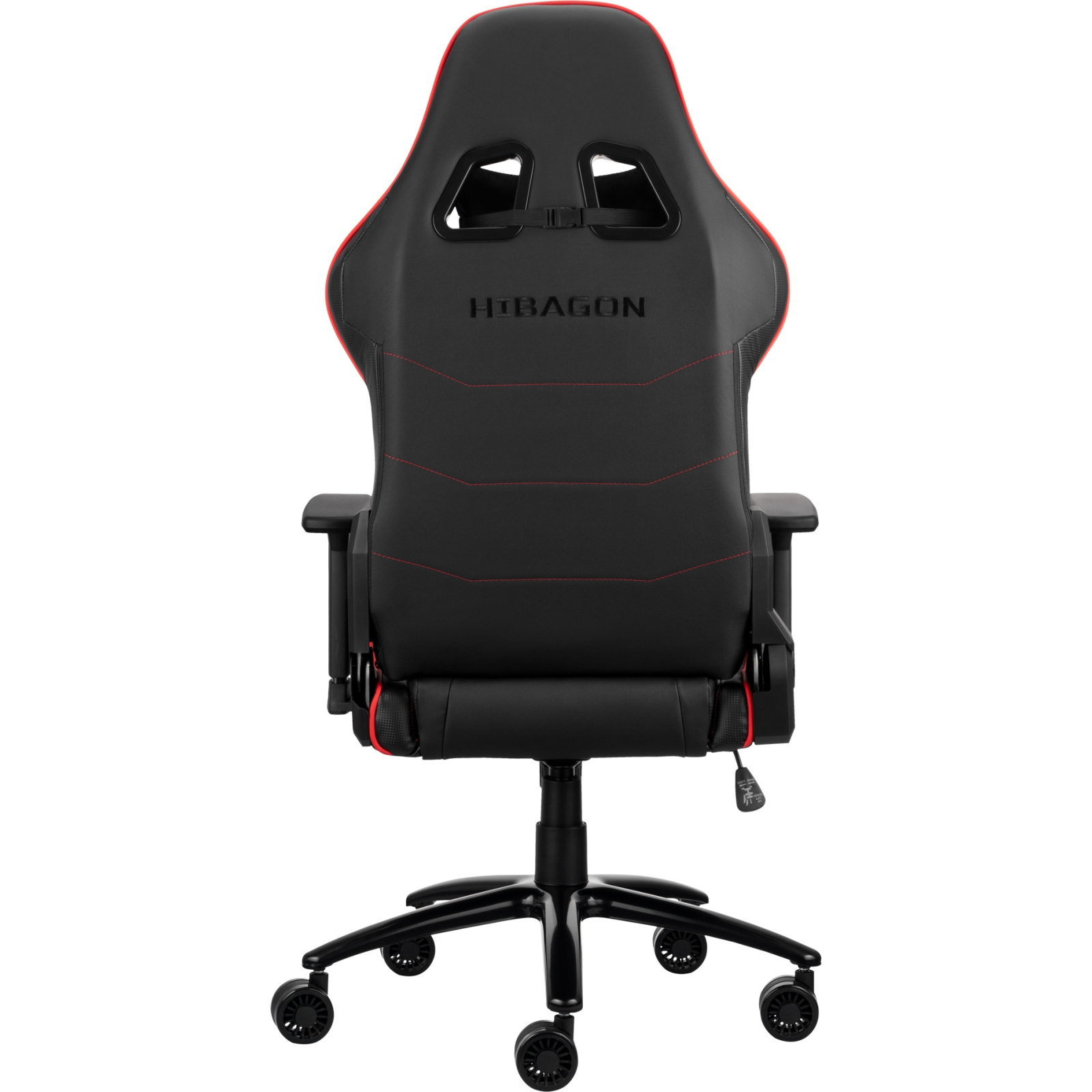 Крісло ігрове 2E Gaming Hibagon II Black/Red (2E-GC-HIB-BKRD) зображення 3