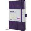 Еженедельник Axent 2024 Partner Lines 125х195, фиолетовый (8515-24-17-A) изображение 2