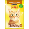 Вологий корм для кішок Purina Friskies шматочки в підливі з індичкою 85 г (7613036965248)