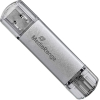 USB флеш накопитель Mediarange 32GB Silver USB 3.0 / Type-C (MR936)