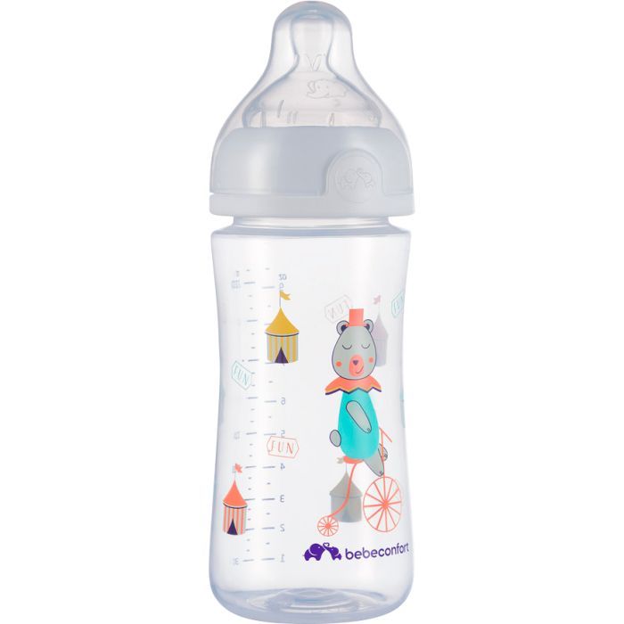 Бутылочка для кормления Bebe Confort Emotion, 270 мл, 0-12 мес (белая) (3102201970)