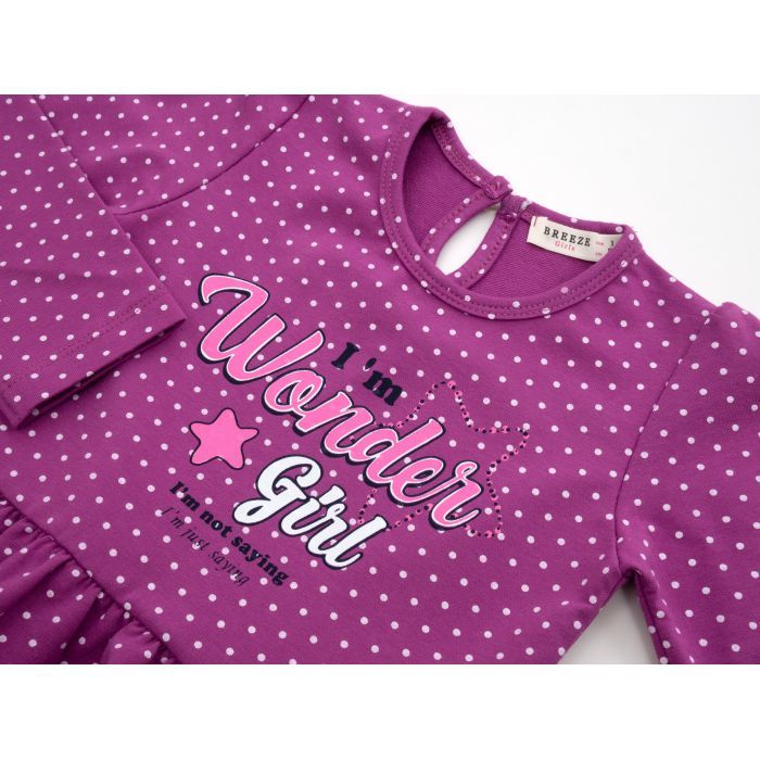 Платье детское Breeze WONDER GIRL (17875-98G-violet) изображение 3