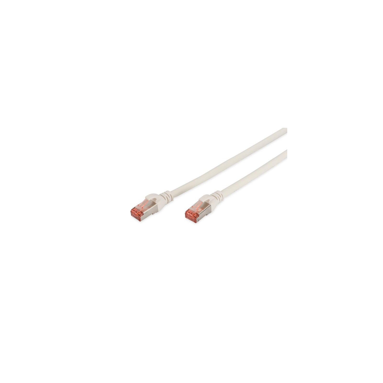 Патч-корд 2м, CAT 6 S-FTP, AWG 27/7, LSZH, white Digitus (DK-1644-020/WH)
