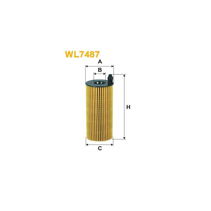 Фільтр масляний Wixfiltron WL7487