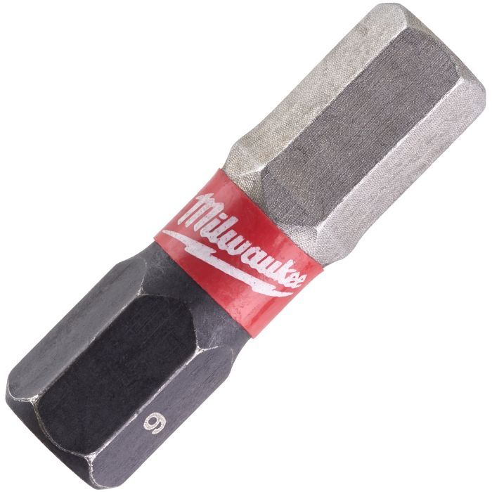 Набір біт Milwaukee SHOCKWAVE, Hex6, 25мм, 2шт (4932430897)