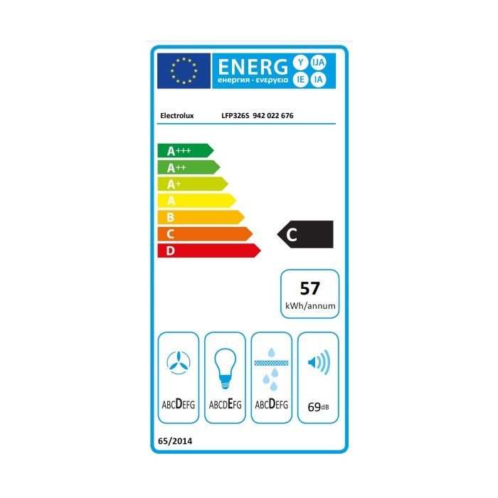 Вытяжка кухонная Electrolux LFP326S изображение 7