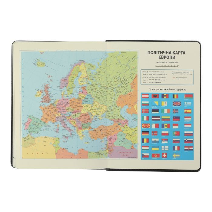 Тижневик Buromax датований 2024 DONNA LINE, А5 чорний (BM.2138-01) зображення 3