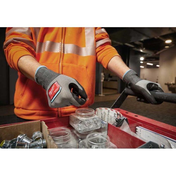 Захисні рукавиці Milwaukee захисні Hi-Dex 2/B, 9/L, 12 пар (4932480508) зображення 4