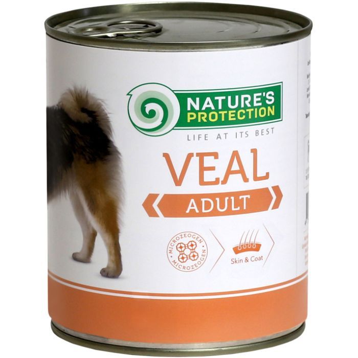 Консервы для собак Nature's Protection Adult Veal 800 г (KIK24633)