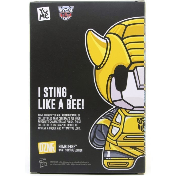 Мягкая игрушка YUME коллекционная Transformers - Bumble Bee мягконабивная (19310) изображение 8
