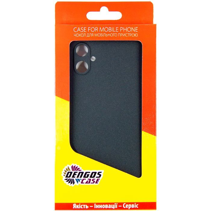 Чехол для мобильного телефона Dengos Carbon Samsung Galaxy A05 (black) (DG-TPU-CRBN-193) изображение 5