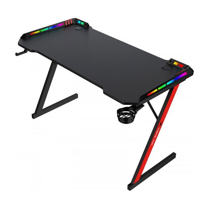 Комп'ютерний стіл Xtrike ME DK-05 Gaming Desk RGB Llight Black (DK-05) зображення 3