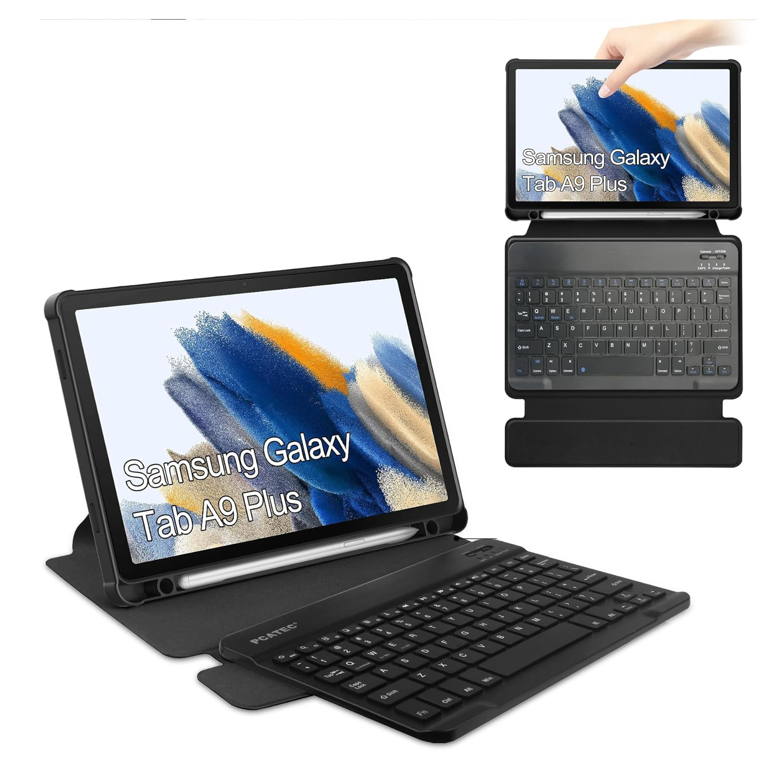 Чохол до планшета BeCover Keyboard 360° Rotatable Samsung Tab A9 Plus SM-X210/SM-X215/SM-X216 11.0" Purple (710334) зображення 5