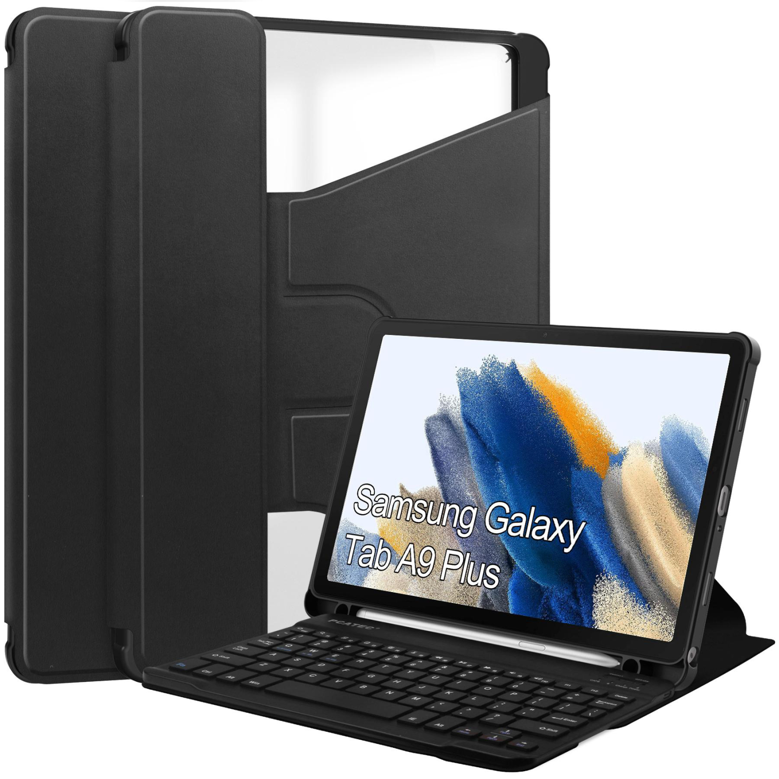 Чехол для планшета BeCover Keyboard 360° Rotatable Samsung Tab A9 Plus SM-X210/SM-X215/SM-X216 11.0" Dark Green (710331)