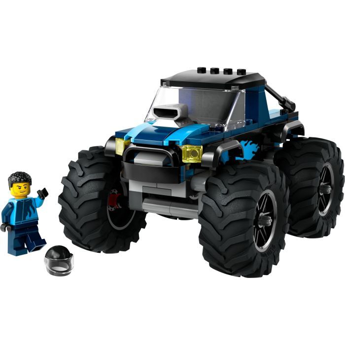 Конструктор LEGO City Синий грузовик-монстр 148 деталей (60402) изображение 2