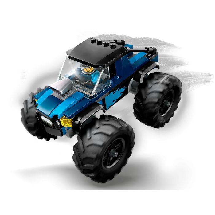 Конструктор LEGO City Синий грузовик-монстр 148 деталей (60402) изображение 3