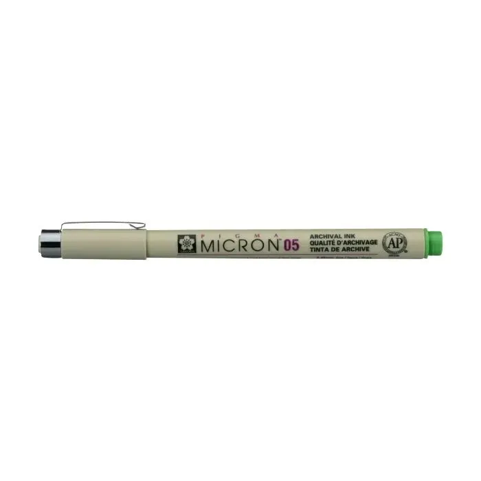 Лайнер Sakura Линер Pigma Micron (0.5) 0,45 мм Светло-зеленый (084511377462)