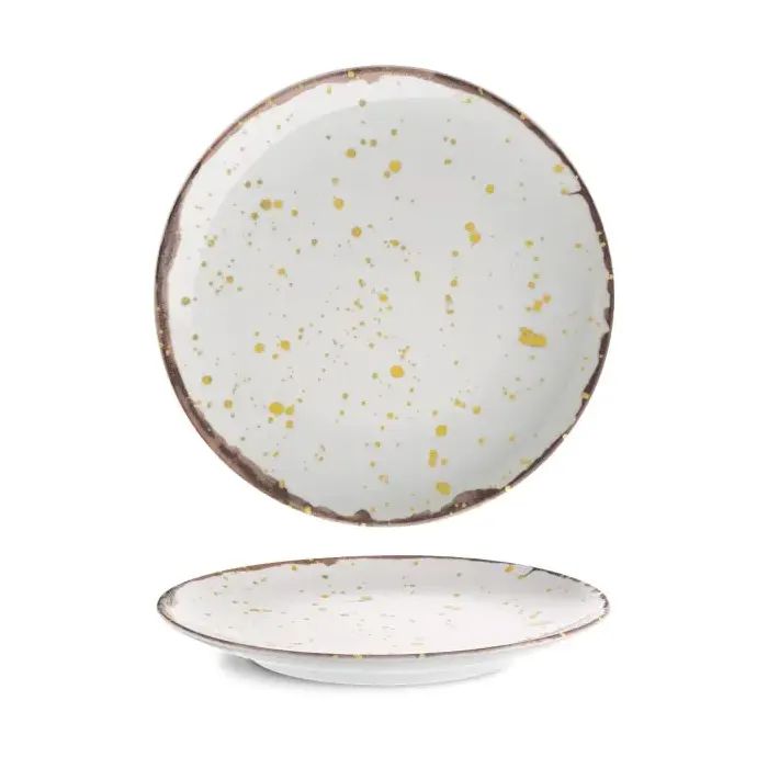 Тарілка G.Benedikt Isabelle кругла 21 см Coffee Moon (ISC2121-K0015)