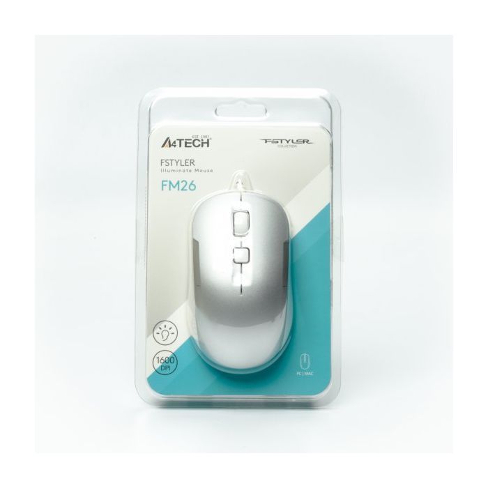 Мишка A4Tech FM26 USB Cafe Latte (4711421991391) зображення 11