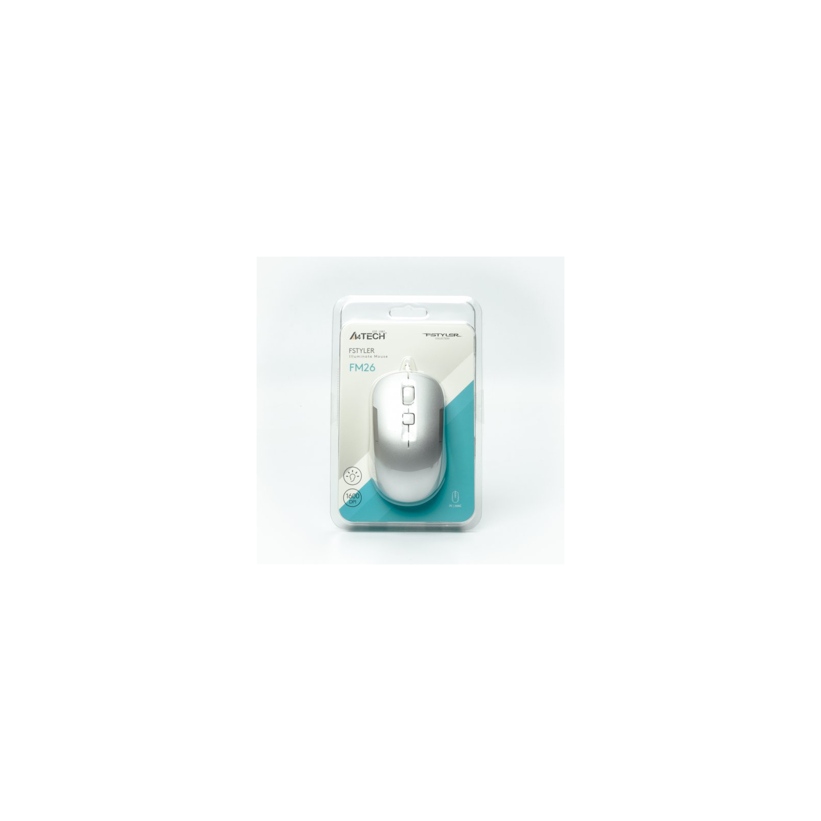 Мишка A4Tech FM26 USB Icy White (4711421991469) зображення 11