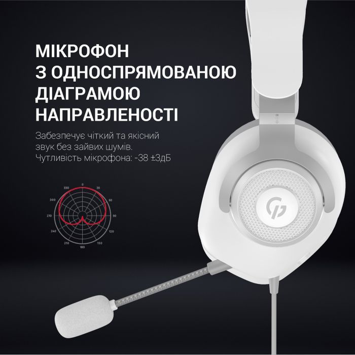 Наушники GamePro HS590W White (HS590W) изображение 10