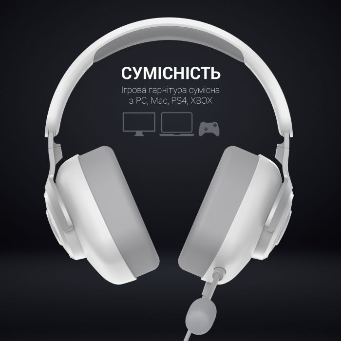 Наушники GamePro HS590W White (HS590W) изображение 7