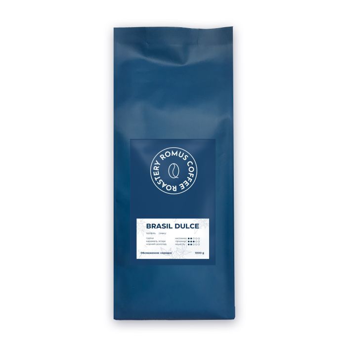 Кофе Romus Brasilia Dulce в зернах 1 кг (659638)
