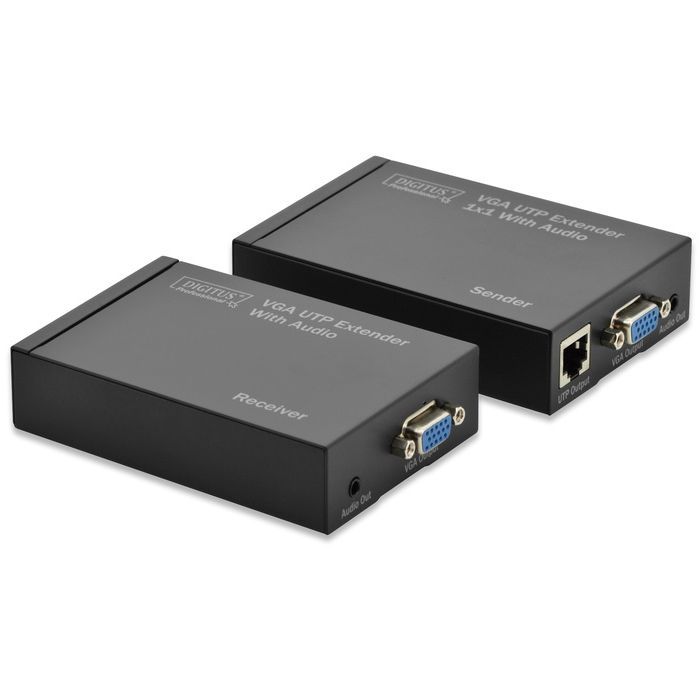 Адаптер VGA Full HD over UTP set 300m Digitus (DS-53400)