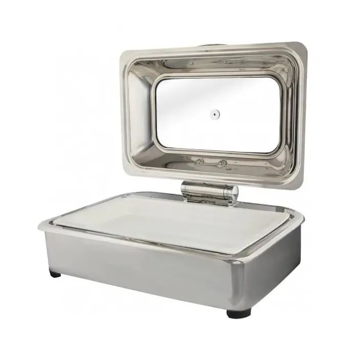 Мармит FoREST чафіндіш GN 1/1 з гідравлічною кришкою 590 х 435 х 310 мм (190110) зображення 3