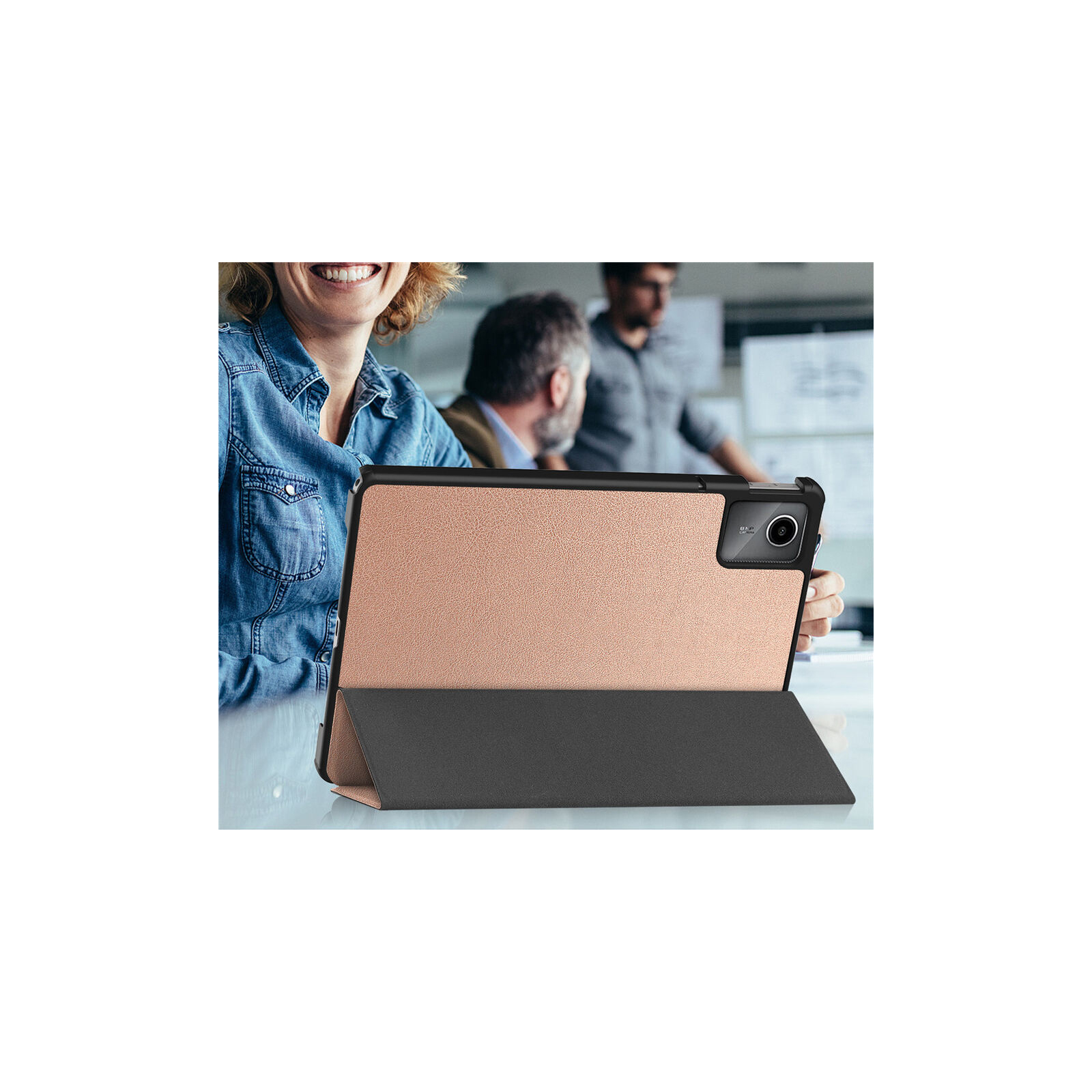 Чехол для планшета BeCover Smart Case Lenovo Tab M11 (2024) TB-TB330FU/Xiaoxin Pad 11 (2024) 11" Rose Gold (710755) изображение 9