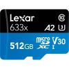 Карта памяти Lexar 512GB microSDXC class 10 UHS-I 633x (LSDMI512BB633A) изображение 2