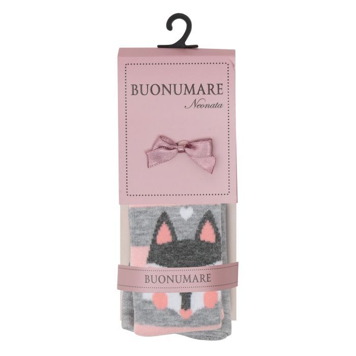 Колготки дитячі BNM з лисичкою (M0C0301-2076-68G-gray) зображення 2