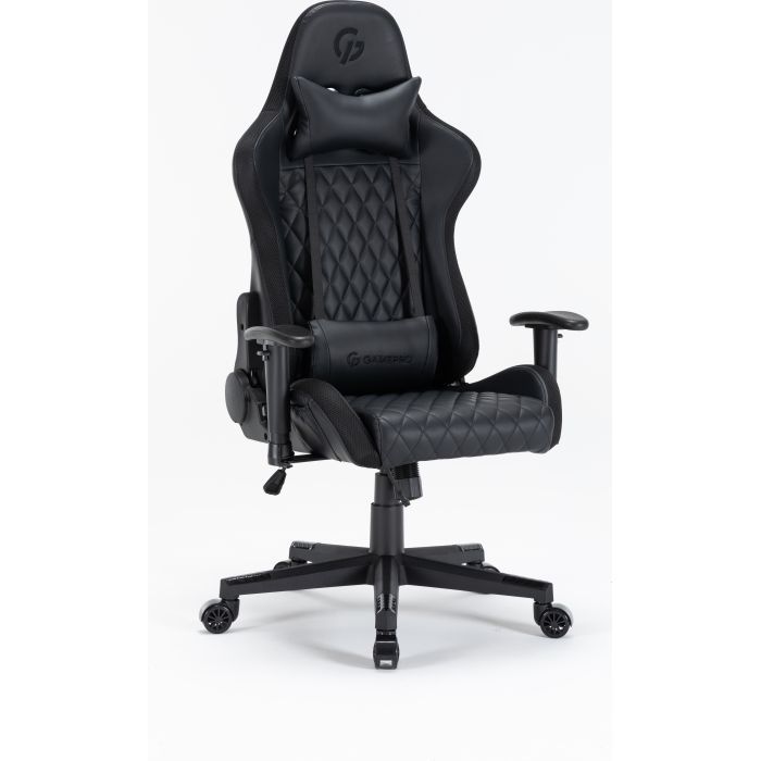 Кресло игровое GamePro Hero RGB Black (GC-700-Black) изображение 5